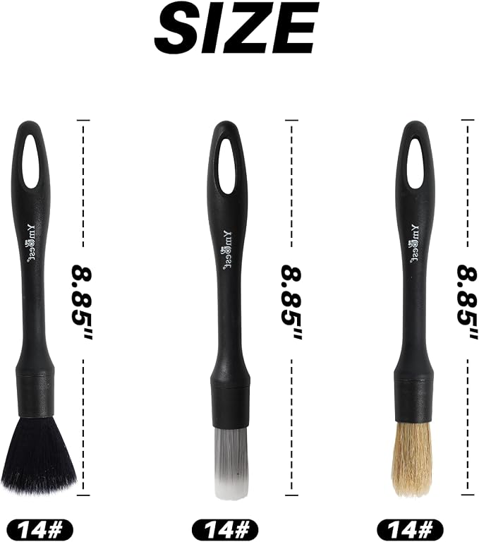 8PCS Car Detailing Brush Set - Image 7