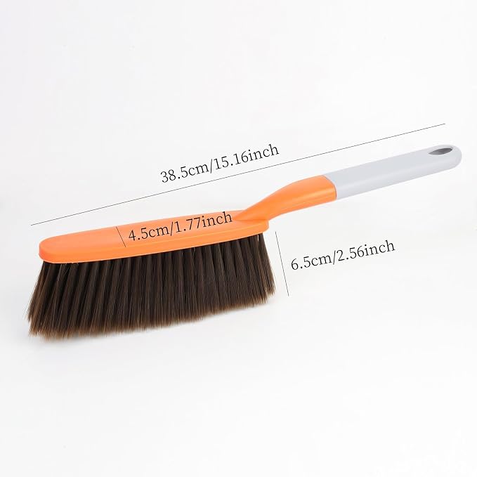 1 Pack 15" Hand Broom Brush, Soft Bristle Cleaning Brush, Counter Brush - Image 4
