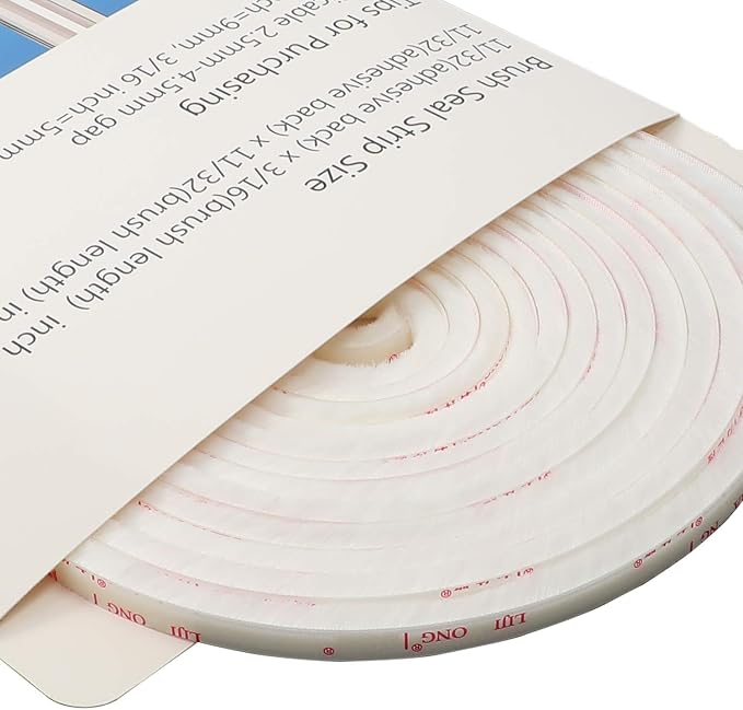 TORRAMI Fuzzy Brush Seal Weatherstripping - Image 5