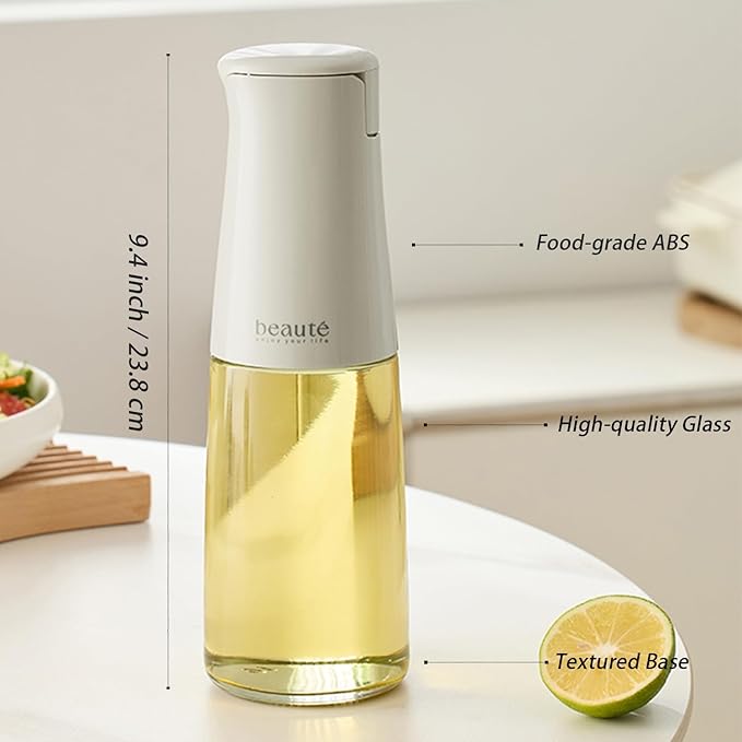 17oz Oil Bottles for Kitchen, Auto Flip、Non-Drip、Leak Proof, Cooking Oil - Image 4