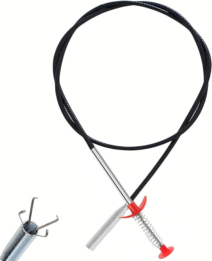 Drain Snake, Drain Clog Remover by DOMEJO
