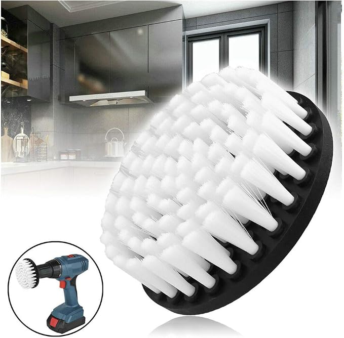 Wixine 1Pcs 5" White Drill Brush Attachment - Image 2