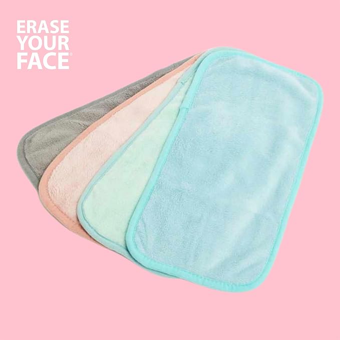 ERASE YOUR FACE Reusable Makeup Remover Cloths - Image 7