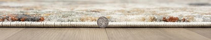 Keen Home Design Area Rugs - 3x5 Non-Shedding, Abstract Rugs for Kitchen, Living Room, Bedroom, Dining Room, Entryway - Size: 3' x 5', Multi