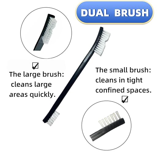 10 Nylon Brushes for Sneakers, Aquariums & Electronics – Non-Scratch, Includes - Image 3
