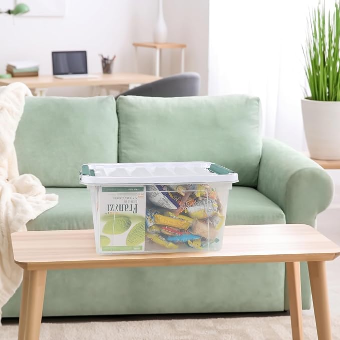 6-Pack 20 L Plastic Storage Box - Image 4