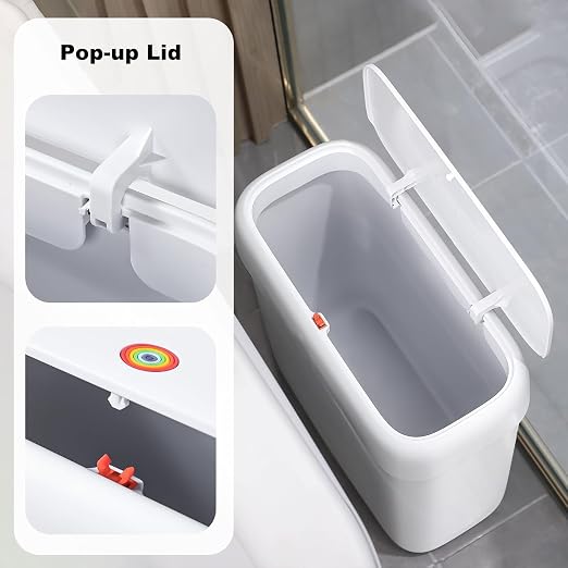 funest Bathroom Small Trash Can - Image 2