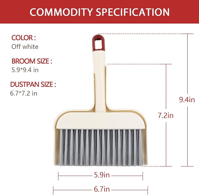 Small Dust Pan and Brush Set - Image 6