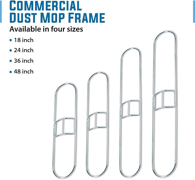 Kleen Handler 36 Inch Commercial Dust Mop Frame - Image 8