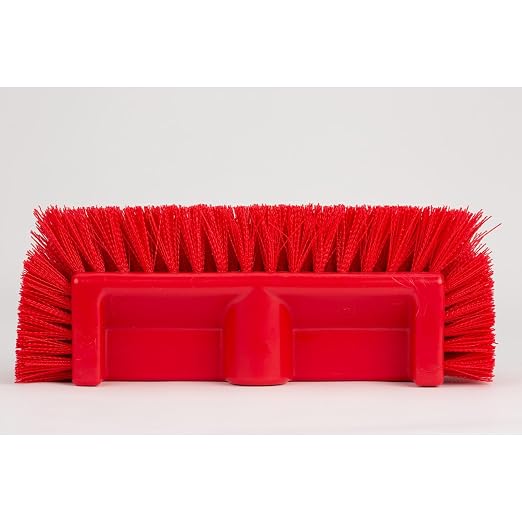 SPARTA Multi-Level Tile Scrub Brush 12" Wide Brush Head, Heavy-Duty Tile - Image 4