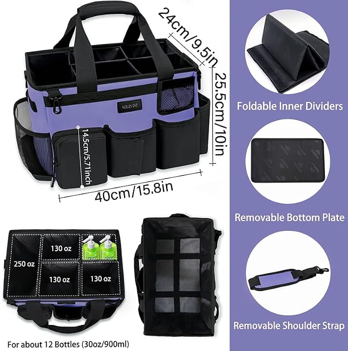 Wearable Cleaning Caddy Bag, Cleaning Supply Tote - Image 2