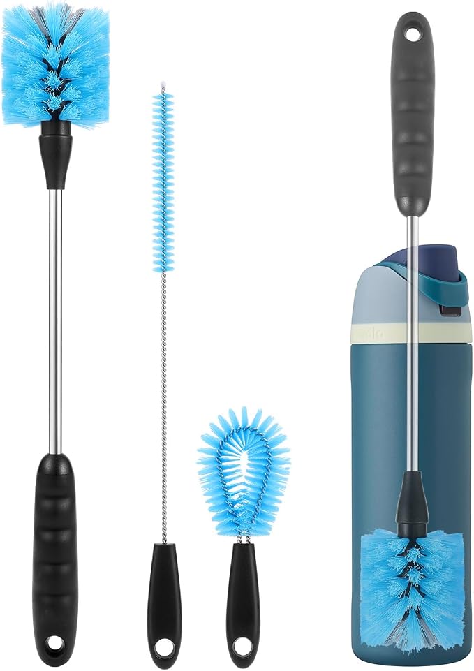 EasyAcc Water Bottle Cleaner Brush, 3 Pack 15 Inches Straw Brush Cleaner by EasyAcc