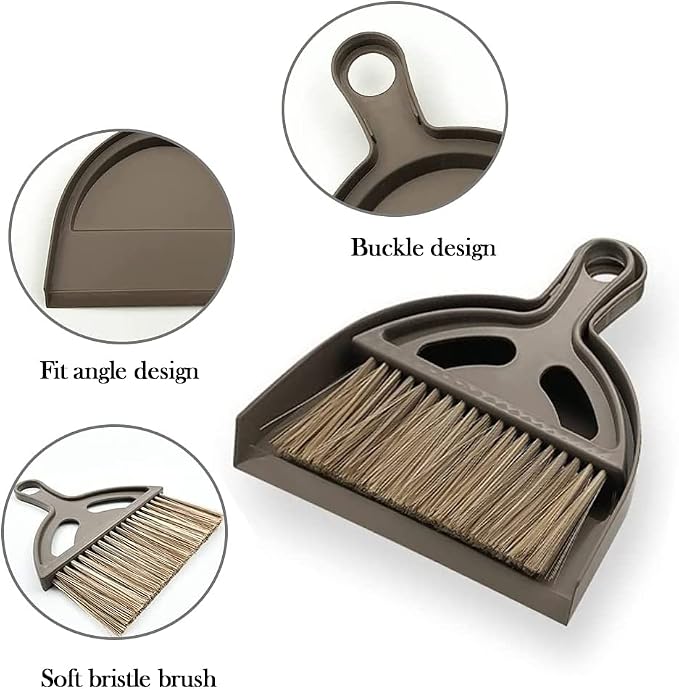 Mini Broom and Small Dustpan Brush - Image 6
