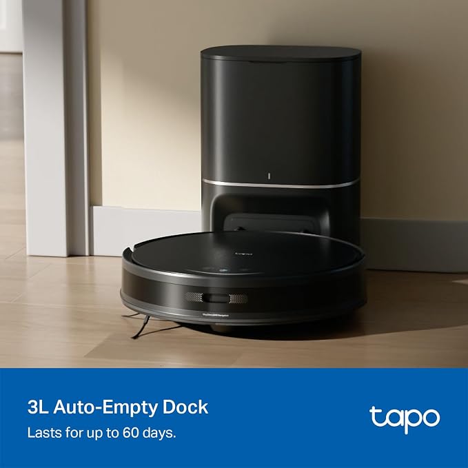 Tapo Ultra-Slim LiDAR Smart Navigation Robot Vacuum and Mop - Image 7