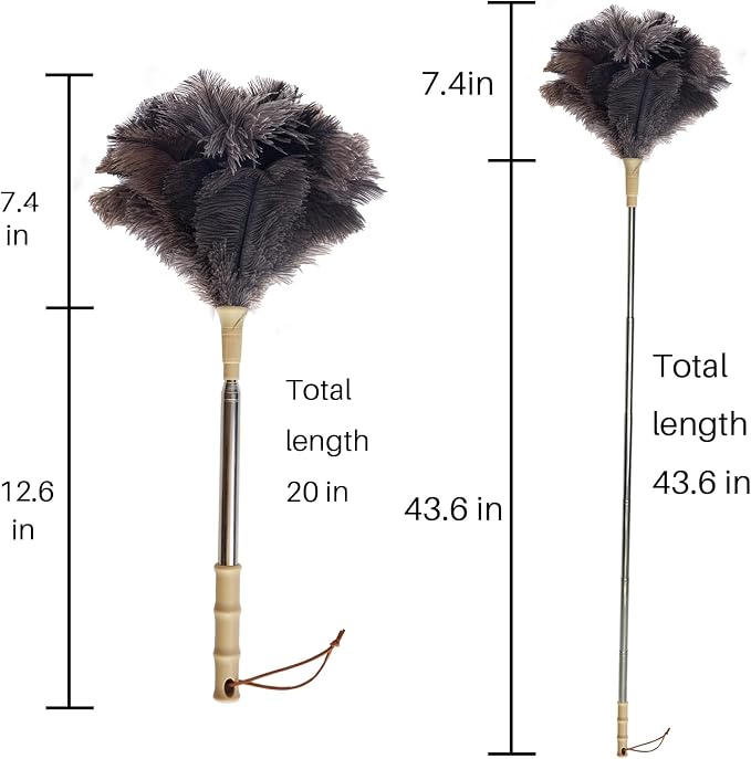 Aldwin Ostrich Feather Duster - Image 3