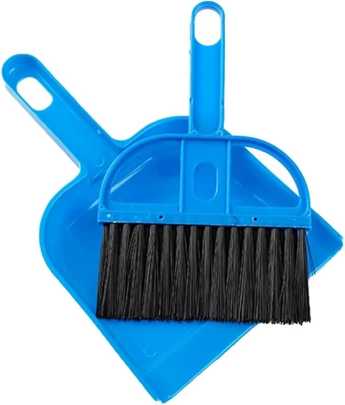 Mini Dustpan and Broom Set Portable Plastic Brush Set Used by LapangZi