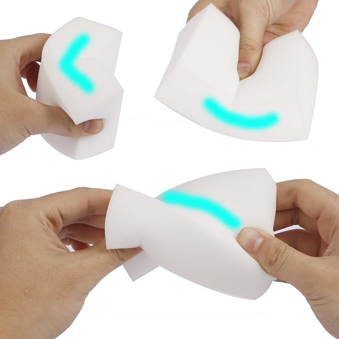 50 Pack Extra Large Eraser Sponge, Extra Thick and Long Lasting, Kitchen & - Image 6