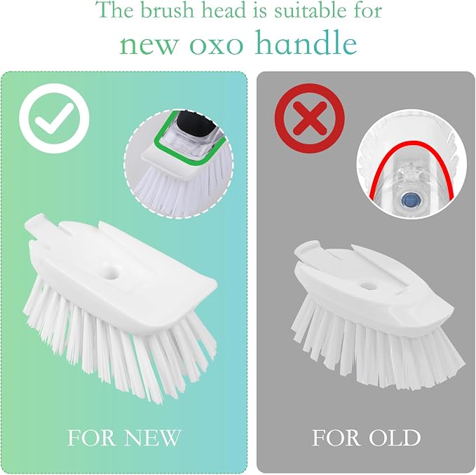 New Brush Refills for OXO New Soap Dispensing Dish Brush - Image 2