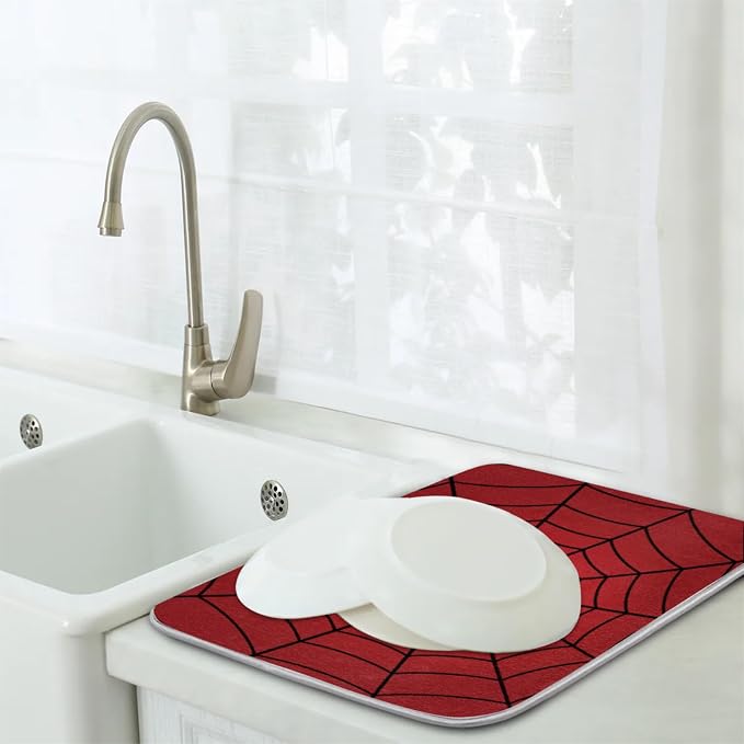 Dish Drying Mat for Kitchen Absorbent Drying Mat Reversible Dish Drying Pad - Image 7