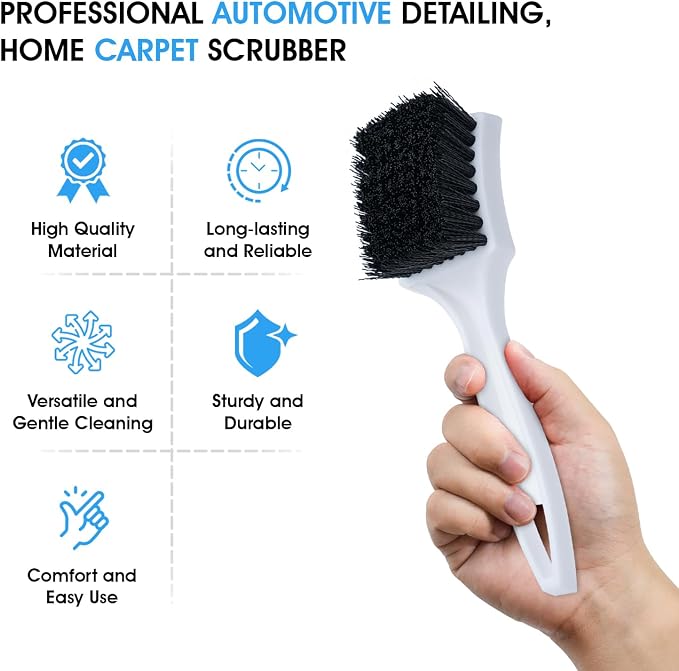 Nanoskin 8.5-Inch Deep Clean Stiff Scrub Brush - Image 3