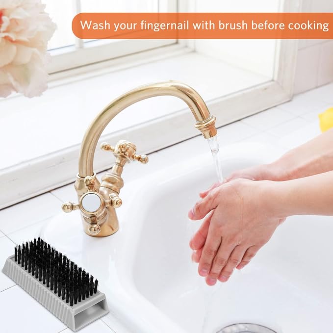 5 Pieces Nail Brush for Cleaning Fingernails Hand Scrub Brushes for Cleaning - Image 2