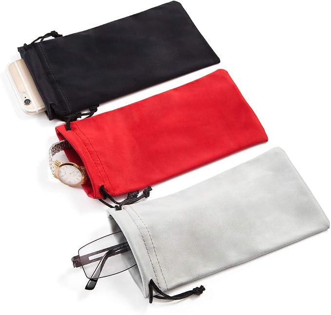 TRIUMPH VISION Soft Eyeglass Pouch 3 Pack - Image 7
