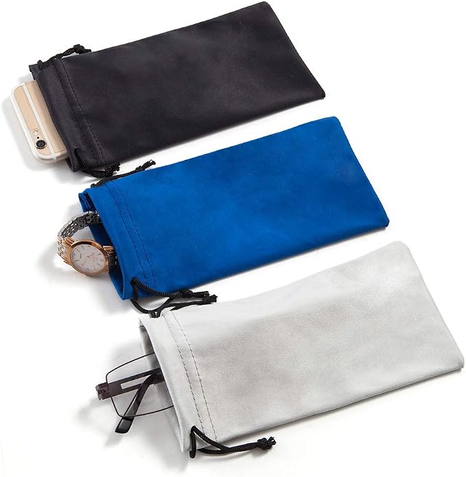 TRIUMPH VISION Soft Eyeglass Pouch 3 Pack - Image 7