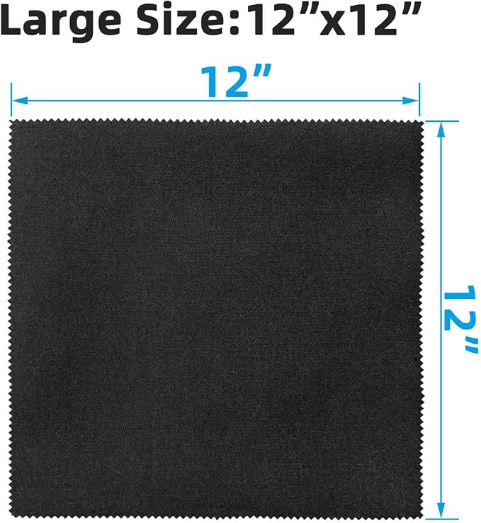 Silicone Gun Cleaning Cloth, Reusable Microsuede Cleaning/Polishing Wipes Towels - Image 2
