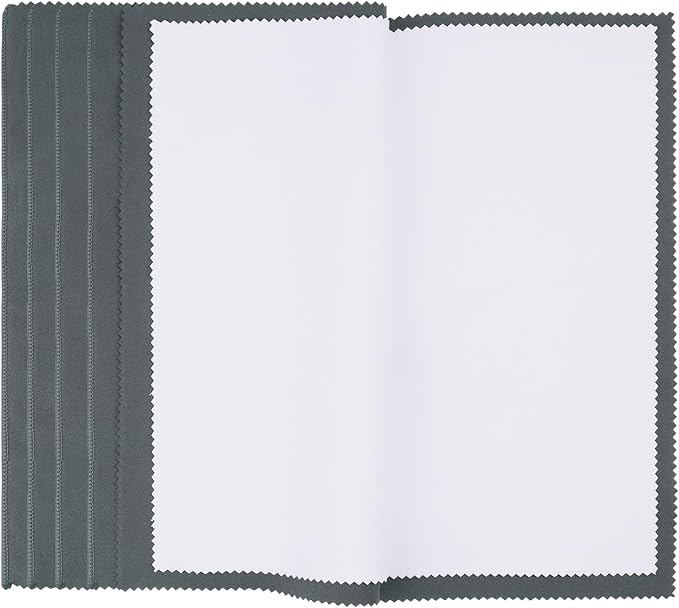 4 Pack X-Large 14''x11'' Silver Jewelry Polishing Cloths, Premium Silverware by Unknown