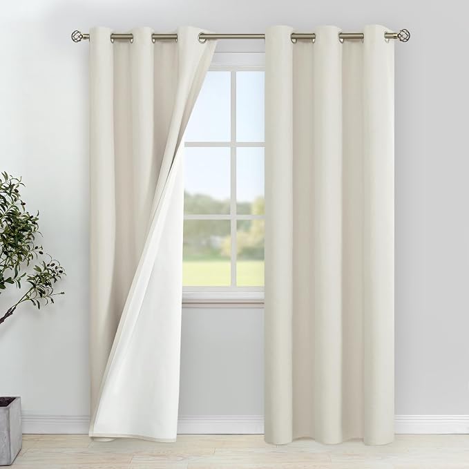 YoungsTex Linen Blackout Curtains by YoungsTex