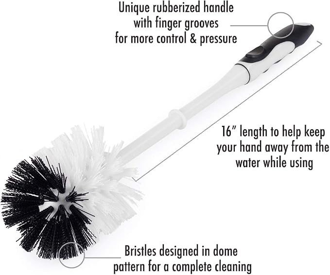 Fuller Brush Bowl Brush & Plunger in Caddy Set– 16-Inch Long Handle Brush – - Image 5
