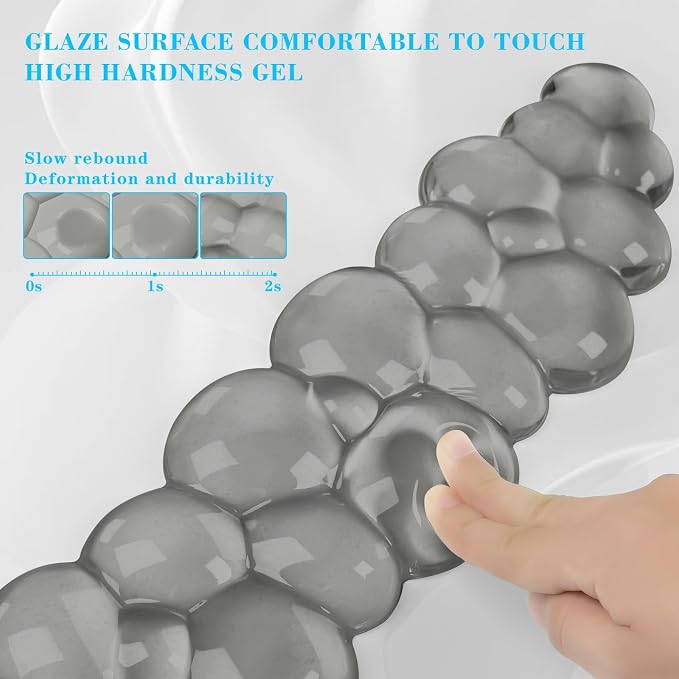 Gel Cloud Keyboard Wrist Rest, Cute Wrist Support and Arm Support Keyboard Rest - Image 4