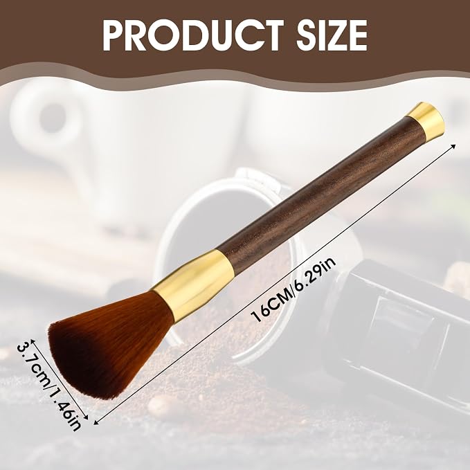 Coffee Cleaning Brush, 16.7x1.58CM Coffee Machine Brush Coffee Accessories - Image 4
