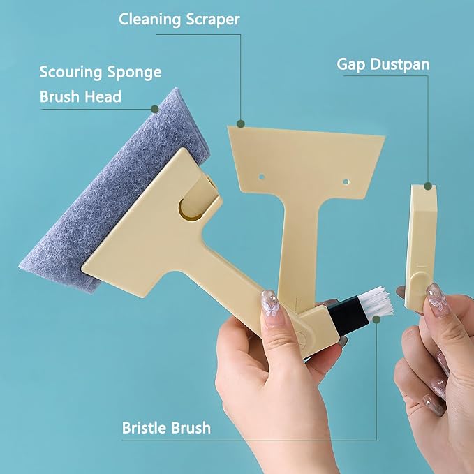 Window Track Cleaner Tool, Washable Cleaning Gadgets - Image 3