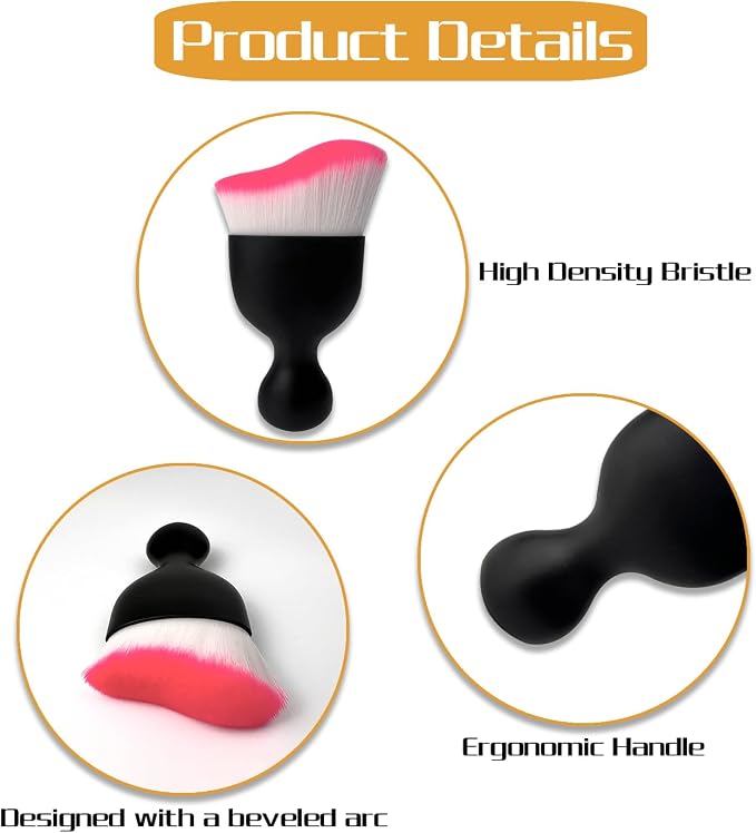 Car Interior Dust Brush, Auto Detailing Brush, Soft Bristles Car Cleaning - Image 4