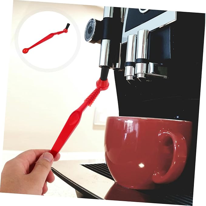 POPETPOP 2Pcs Coffee Machine Cleaning Brush Powder Brushes - Image 9