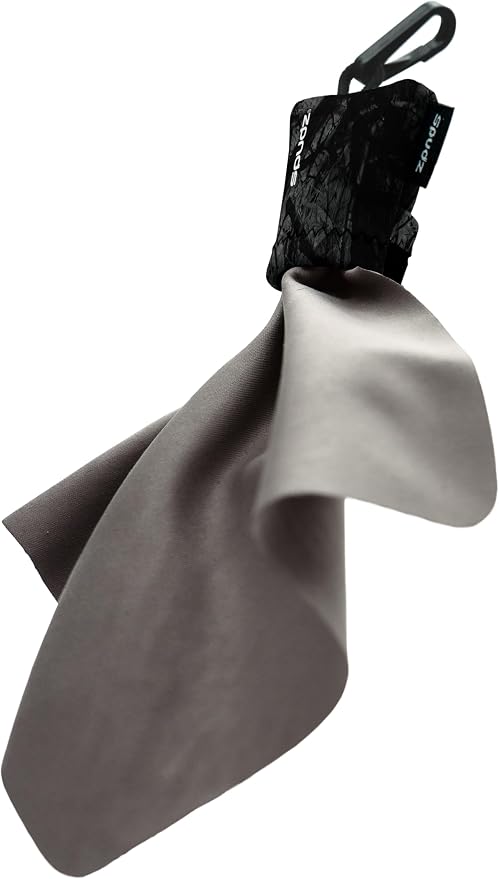 SPUDZ Ultra Microfiber Lens Cleaner – Closable Pouch, Washable – by ALPINEINNOVATIONS