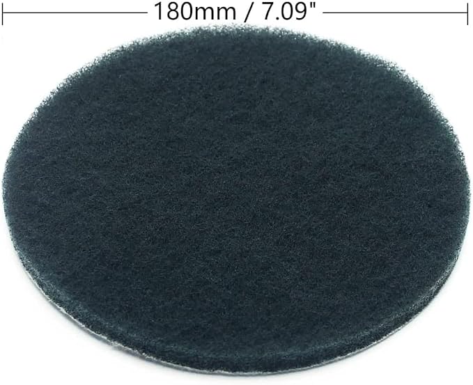 Auniwaig 1200-Grits 7 Inch Scrubber Scouring Pads Flocking Scuff - Image 2