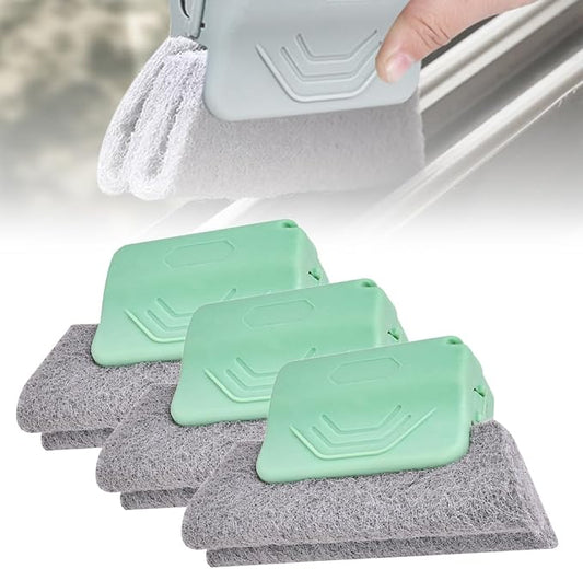 Magic Window Track Cleaner, 2025 Upgraded Handheld Cleaning Brush Set, by OZDOZD