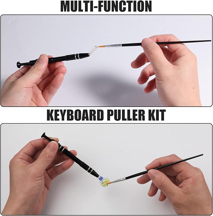 Keyboard Remover Tool Kit-7-Piece Set, Keycap Puller Include 5g Keyboard Lube - Image 5