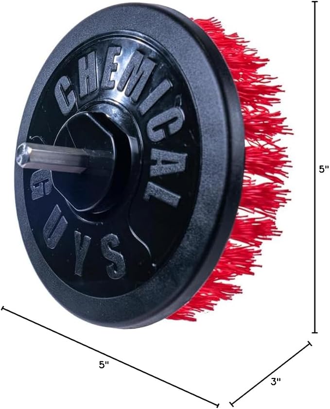 Chemical Guys ACC508 Heavy Duty Spinner Multi-Surface Drill Brush Attachment - Image 12