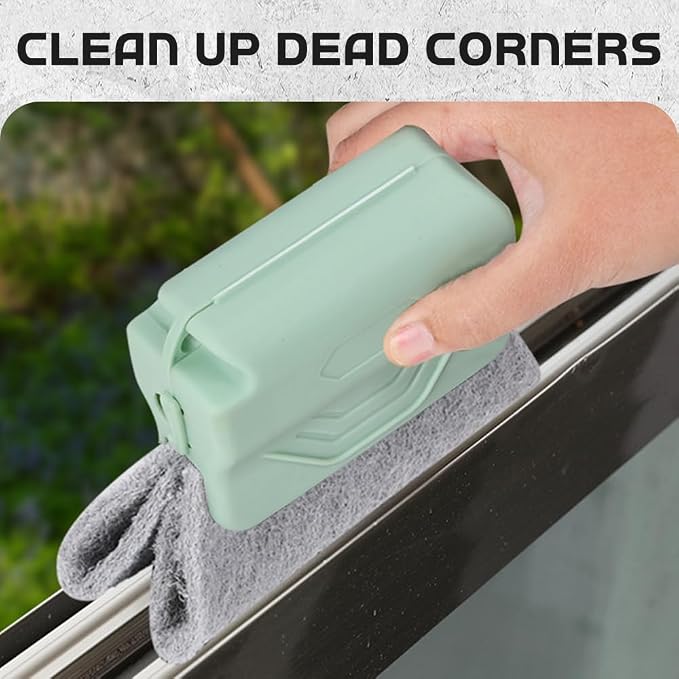 Magic Window Track Cleaner, 2025 Upgraded Handheld Cleaning Brush Set, - Image 7