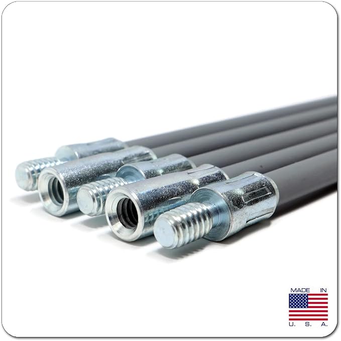 Midwest Hearth Rod Kit fits 3" and 4" Pellet Brush Made in USA - Image 4