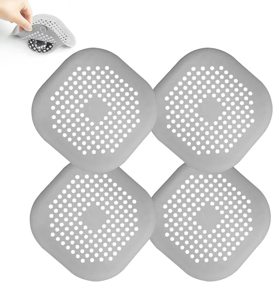 4 Pieces Drain Covers Hair Stopper by Philbinden