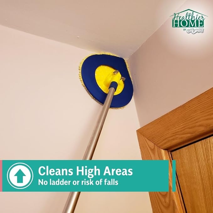 CHOMP Long Handle Wall Cleaner, 5 Minute CleanWalls Extendable Wall Washer - Image 5