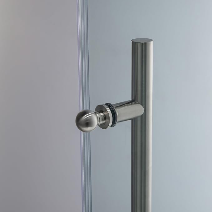 Woodbridge Frameless Bathtub Shower Doors 56-60" Width x 62" Height - Image 12