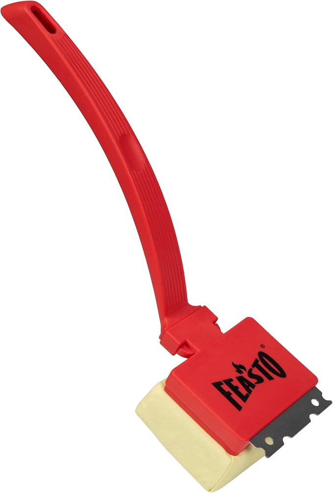 Bristle Free Grill Brush with Scraper by Idealforcook