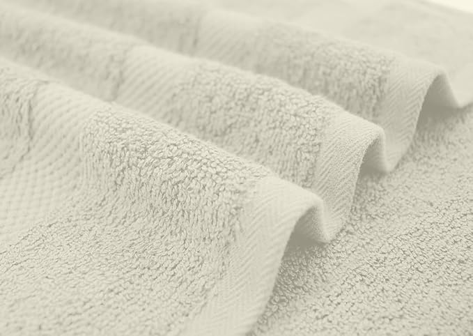 DAN RIVER Bath Towels Set of 4, 27 x 54 Inches, 100% Cotton, Larger & Lighter - Image 6