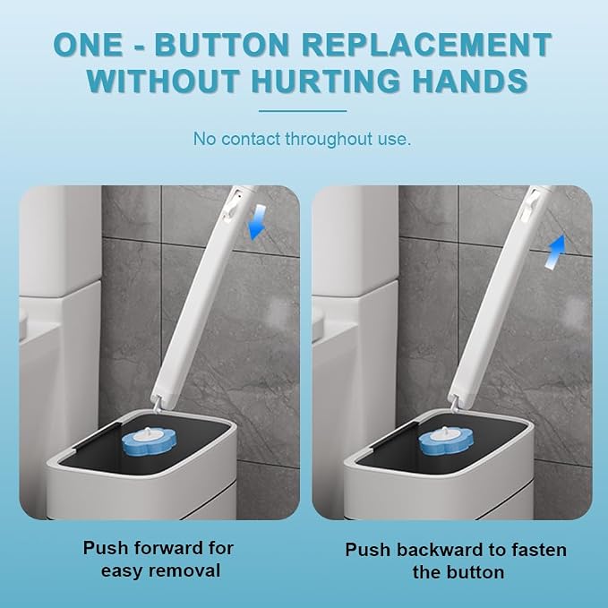 Disposable Toilet Bowl Wand Refills, Toilet Cleaning Refills, Disinfecting - Image 4