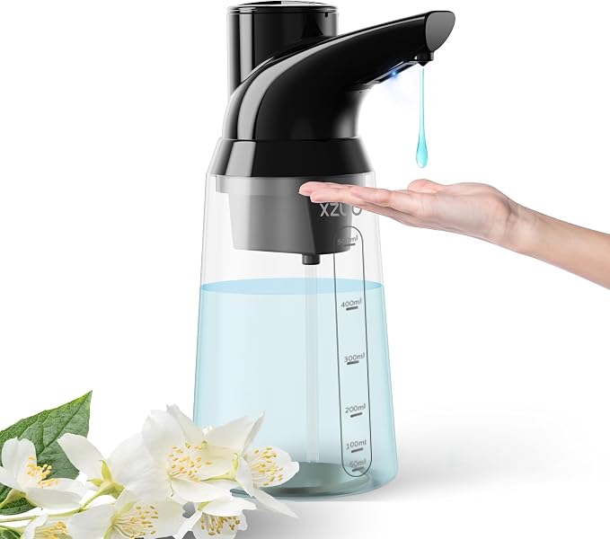 Automatic Soap Dispenser Touchless, 23.7 oz/ 700 ml, Low Battery Liquid Soap by XZUO